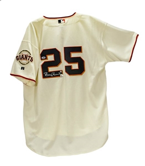 Barry Bonds Autographed San Francisco Giants Jersey